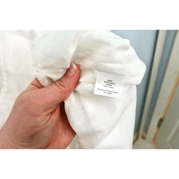 Talbots white eyelet skirt 10 - Picture 2 of 7